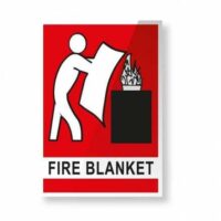 Fire Blanket Sign - Poly